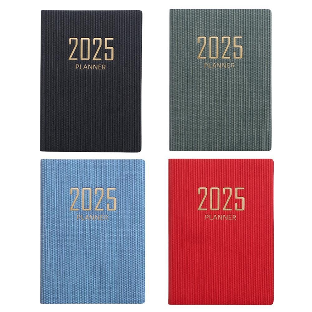 

2025 A7 Pocket Notebook 365 Days Notepad Diary Notebook Day Week Month Planner Office School Stationery