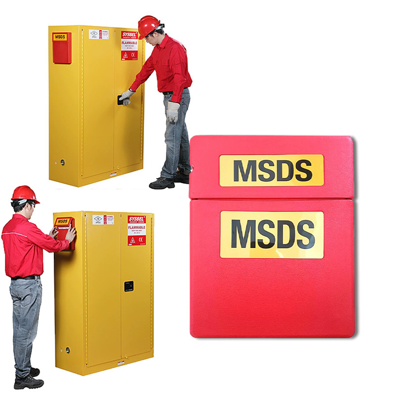 

MSDS Document Box Tahan Korosi Document Storage Box Kotak File Chemical MSDS Safety Box