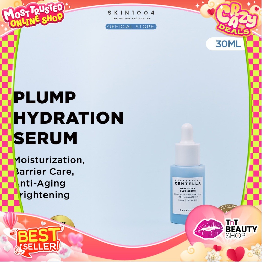 SKIN1004 Madagascar Centella Hyalu-Cica Blue Serum 30ml | TnT Beauty Shop