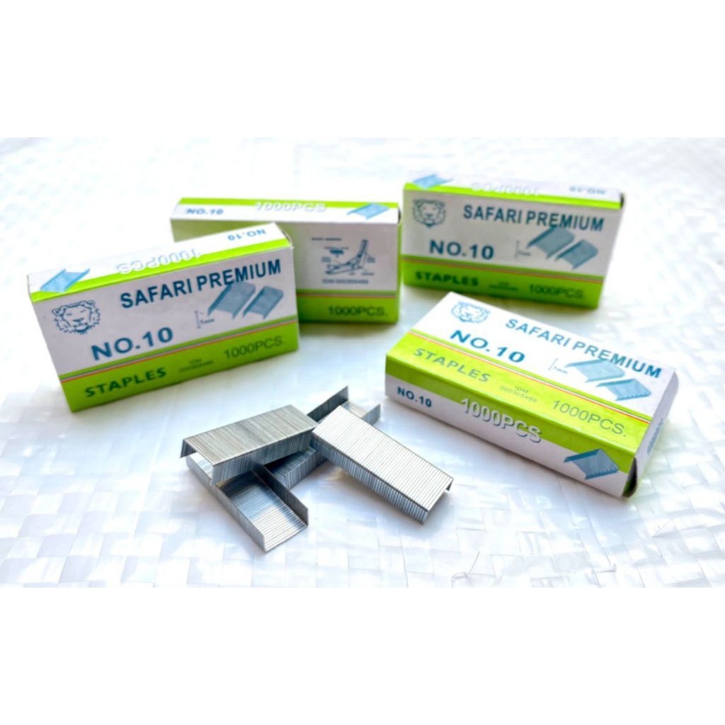 

( READY ) Isi staples no.10 premium SAFARI (PAK)