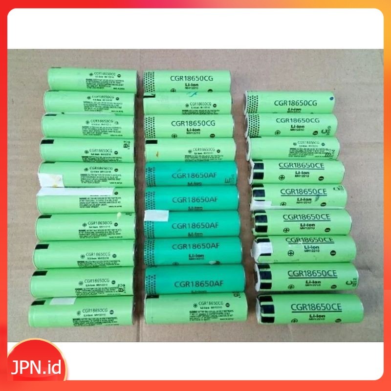 Battery Batre 18650 Panasonic CGR18650CE CGR18650CG Real Capasitas - JPN