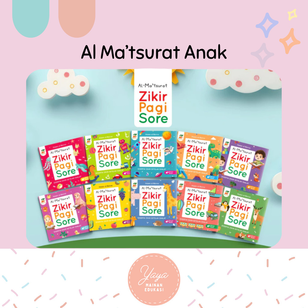 1pc Al Matsurat Anak Buku Zikir Pagi dan Sore Ziyad Buku Buku Islami Anak  ziyadbooks