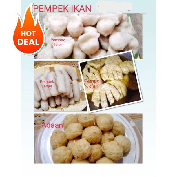 

Pempek /Pempek Palembang / pempek ikan / murah / ikan asli / seribuan