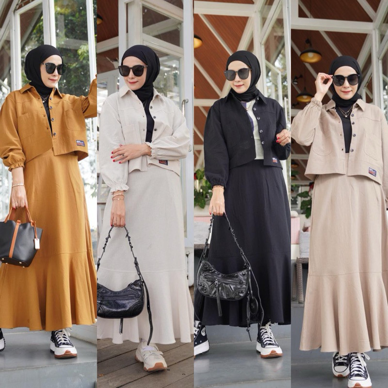 SETELAN MERMAID GYL AUTHENTIC