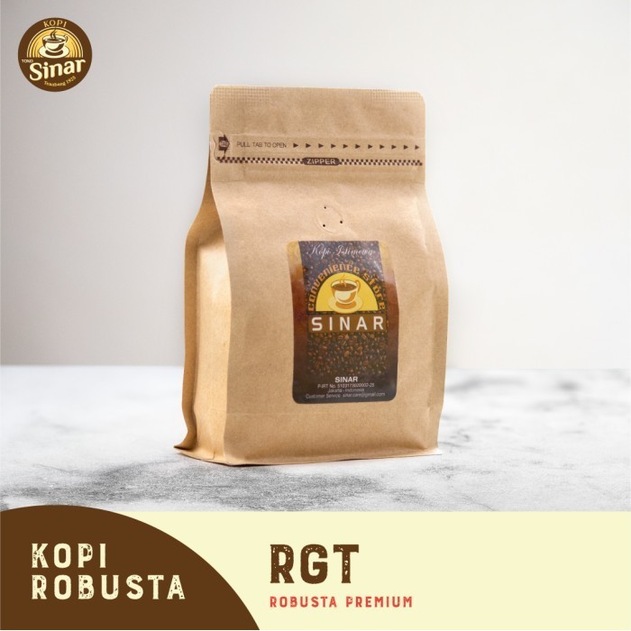 

[[ K23 - BEST SELLER Kopi Robusta Premium - 250 gram - Biji ]]