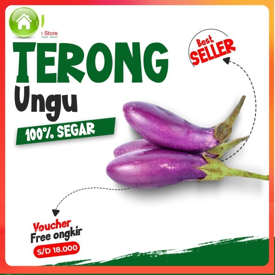 

Terong Ungu 500 gram Sayur Mayur Buah Buahan Bersih Fresh