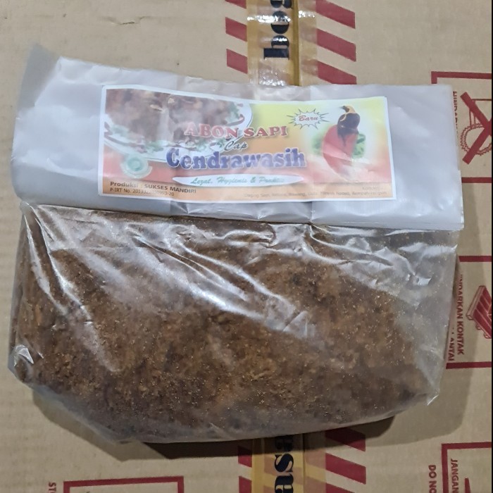 

HEMAT! Abon Sapi Cap Cendrawasih 1 KG