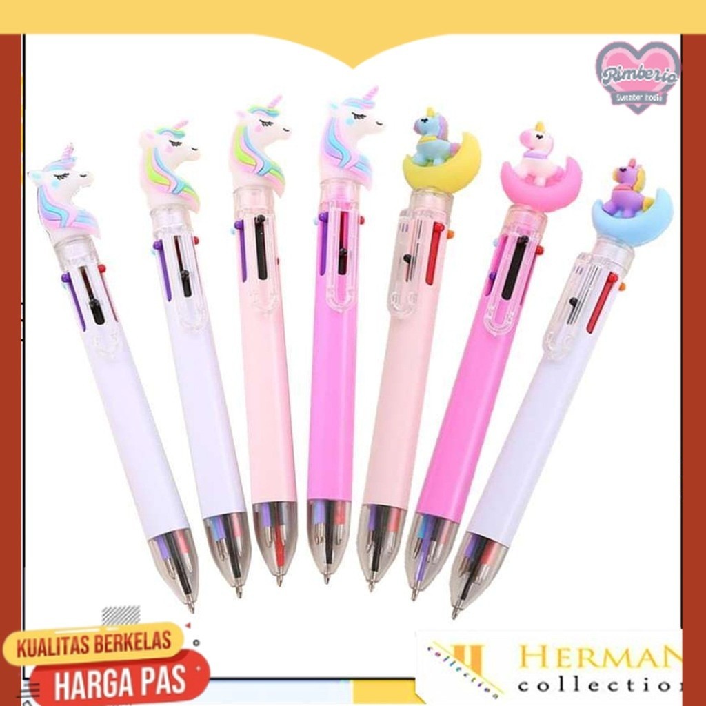 

HC Pena Karakter Mekanik 6 Warna Unicorn Full Moon Pulpen Karakter Unicorn Warna Warni Pulpen Unicorn Multicolor Pulpen Lucu Alat Tulis Sekolah ATK Murah