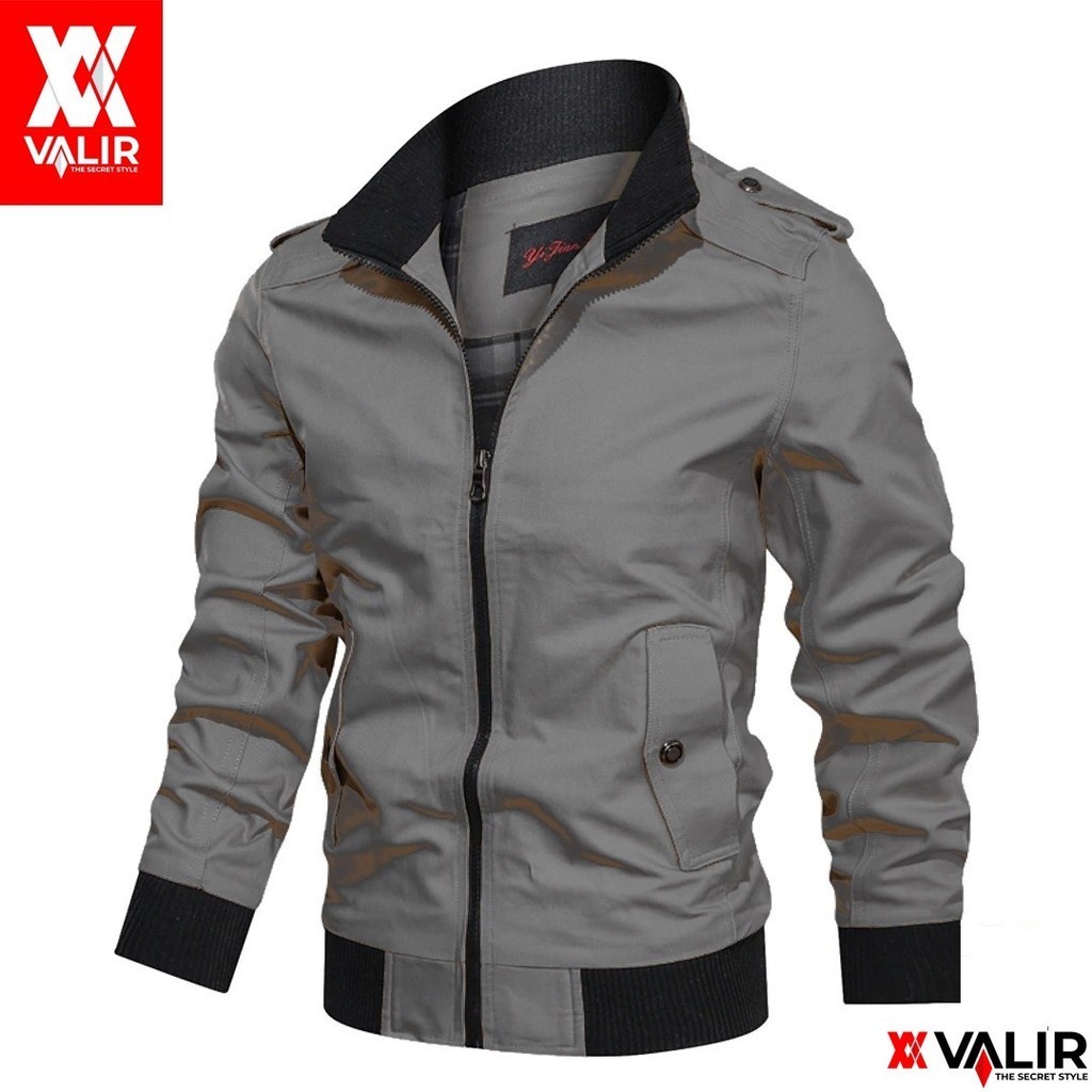 Valir Noise Jaket Pria Keren Terbaru Model Outdoor Bahan Taslan