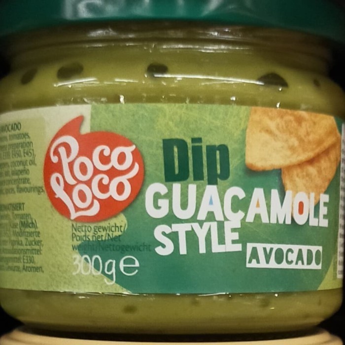 

Pocoloco Dip Guacamole style avocado 300gr