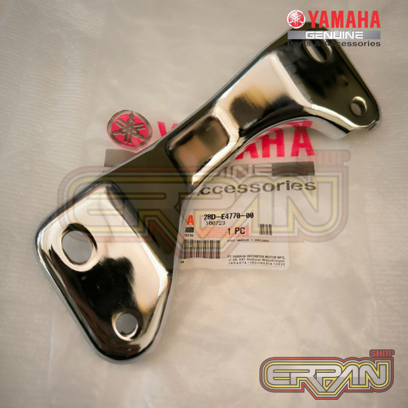 Breket Knalpot Crome Mio Sporty Mio Smile Mio Lama Mio Old Breket Dudukan Knalpot Crome Mio Sporty M