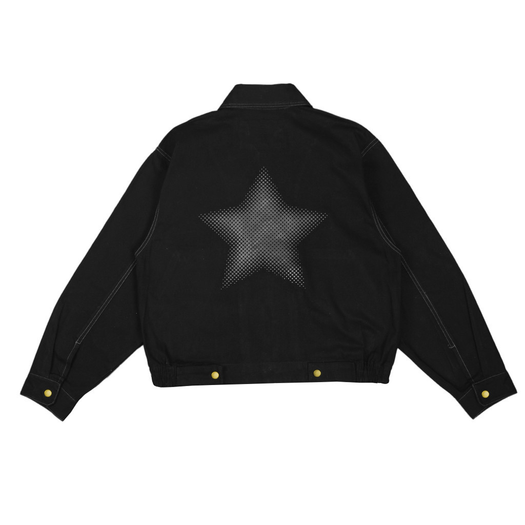 Raxzel Jaket Crop Twill Lucia 4G