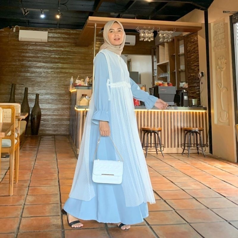 Hana outer / outer tile dot / outer kondangan / outer brukat / outer lace