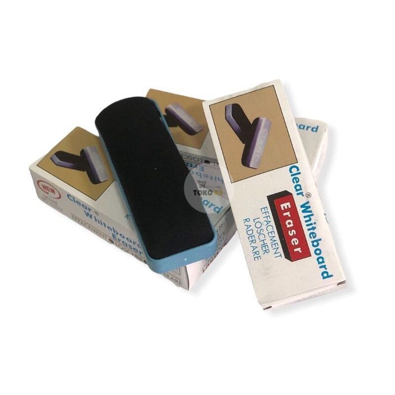 

Eraser / Penghapus Clear Whiteboard KECIL