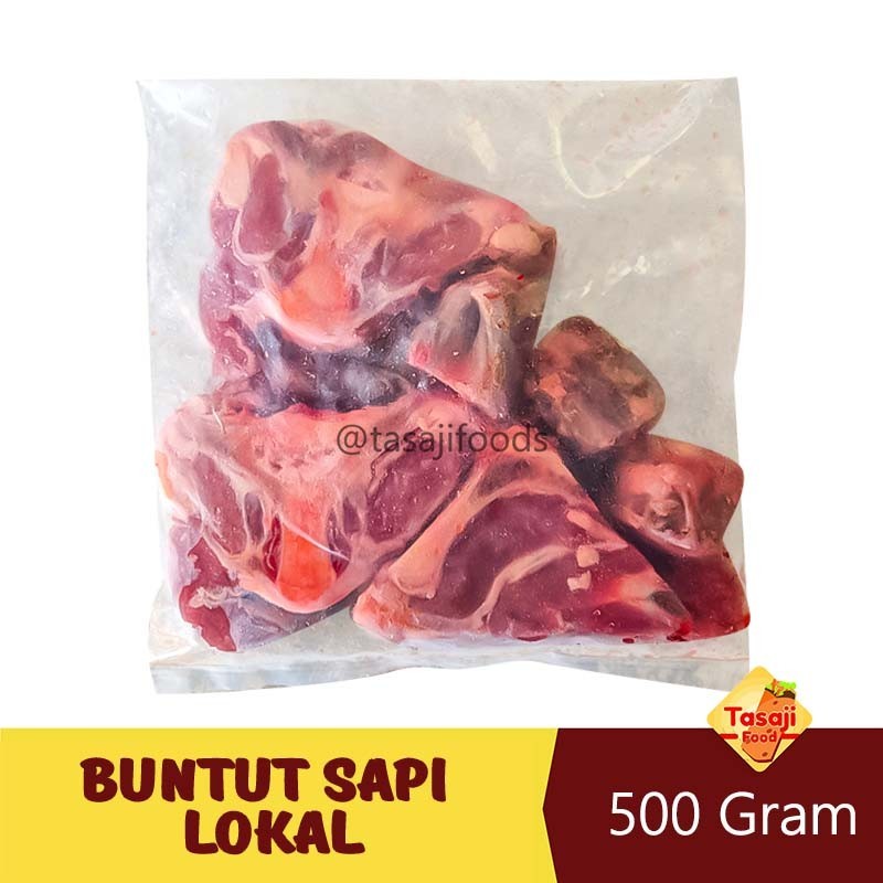 

Beef Oxtail Cut 500gr Buntut Sapi Lokal