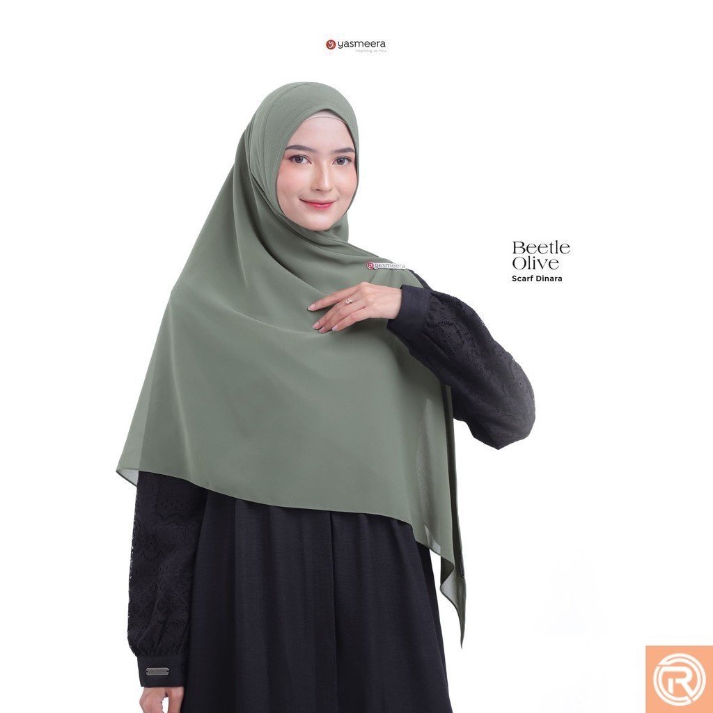 Yasmeera - Yasmeera Scarf Dinara Hijab Wanita - Ribigha