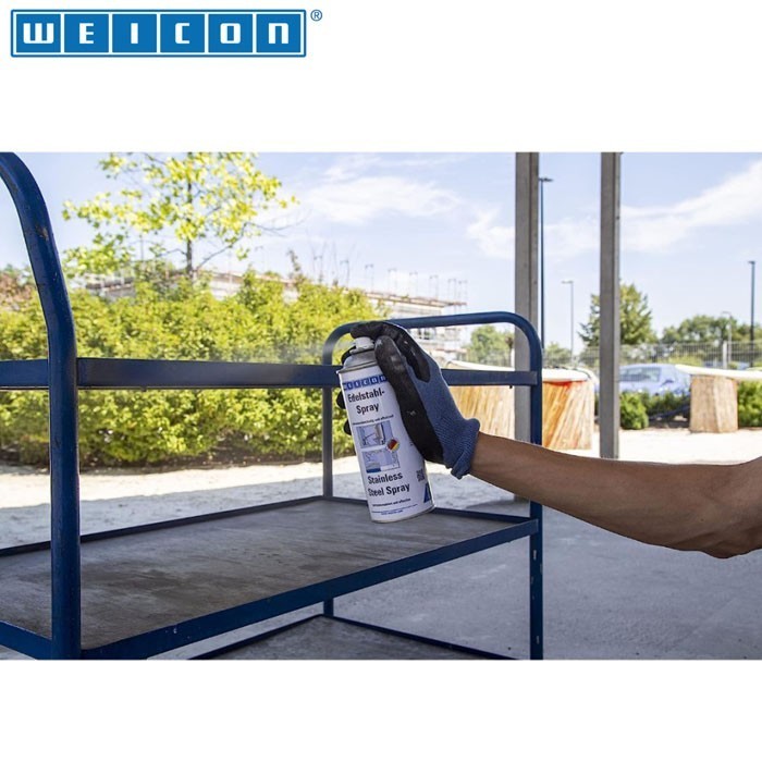 Weicon Stainless Steel Spray 400ml Pelindung Pelapis Anti Karat Baja Metal