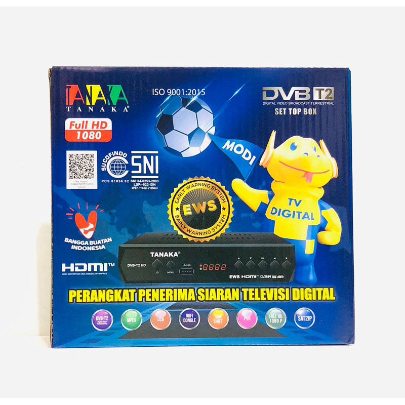 Set Top Box TANAKA STB TANAKA Digital TV Full HD 1080