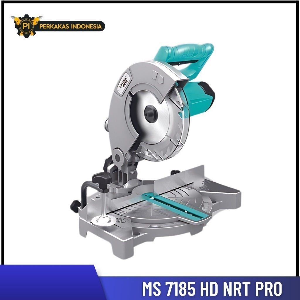 NEW Miter Saw NRT MS 7185 HD 7 Inch Mesin Mitre Mitter Saw NRT PRO MS7185HD Gergaji Potong Kayu Alum