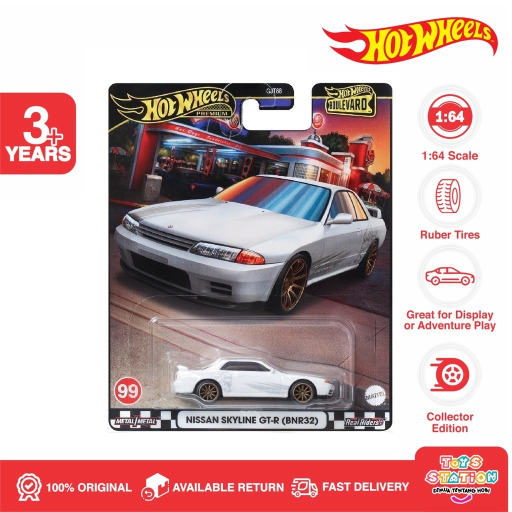 Hot Wheels Premium Boulevard 2024 Nissan Skyline Godzilla