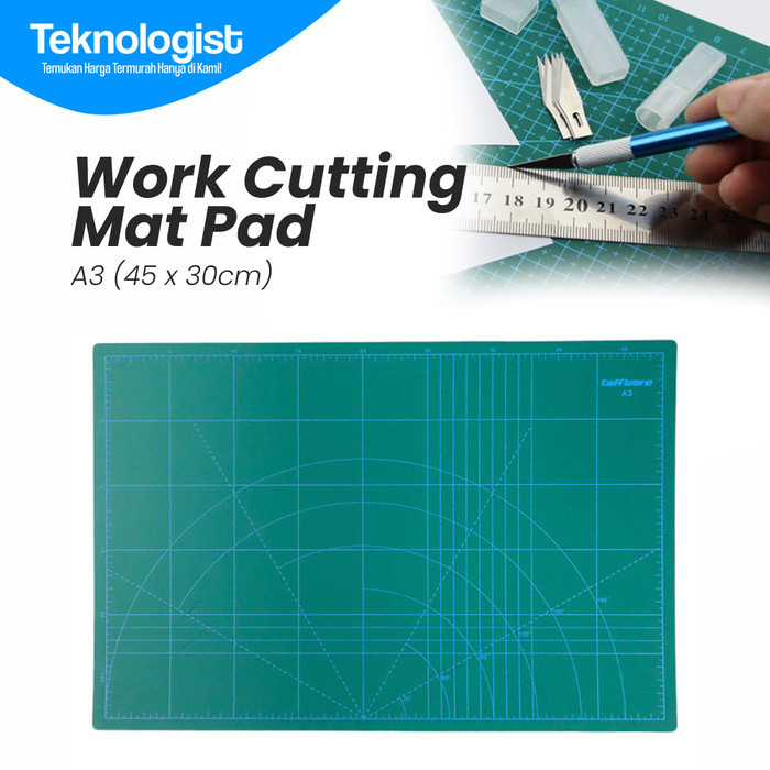 

Alas Potong Cutting Mat Pad Ukuran A3 45 x 30cm