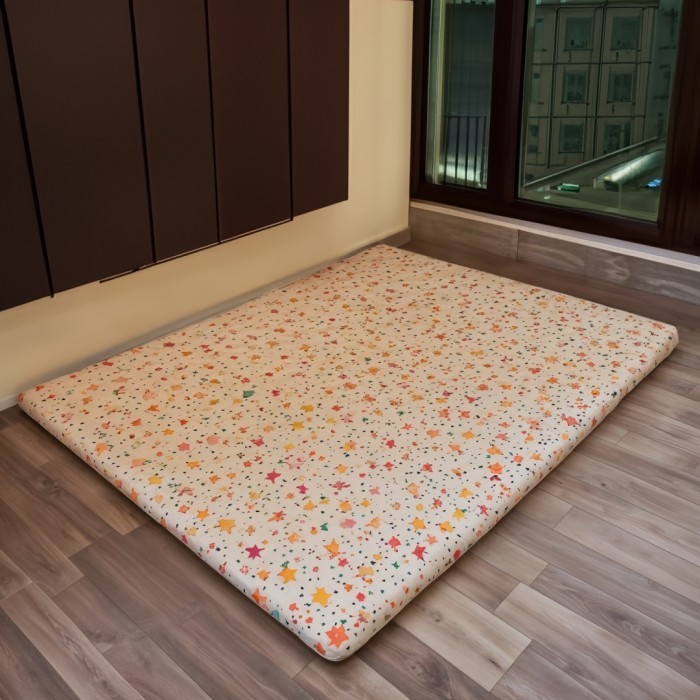 Kasur Busa Tebal ROYALFOAM Lipat Tebal Motif Karakter Karpet Import LP
