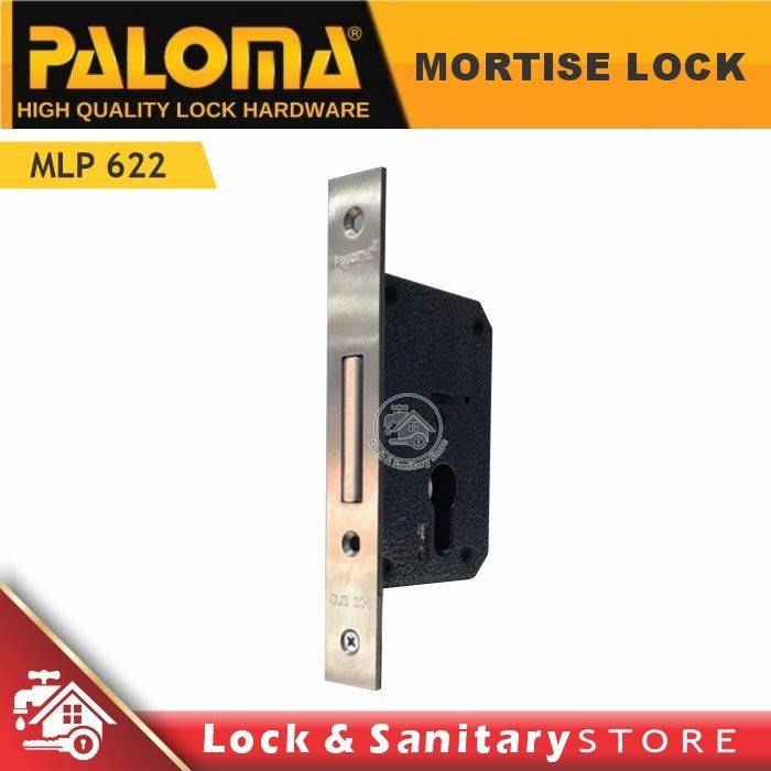 BODY KUNCI PINTU SLIDING PALOMA MLP622 PLM MLP DLX SLIDING 40 SS
