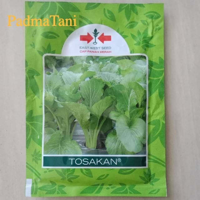 Benih Sawi Hijau TOSAKAN 25 gr Bibit Caisim Cap Panah Merah