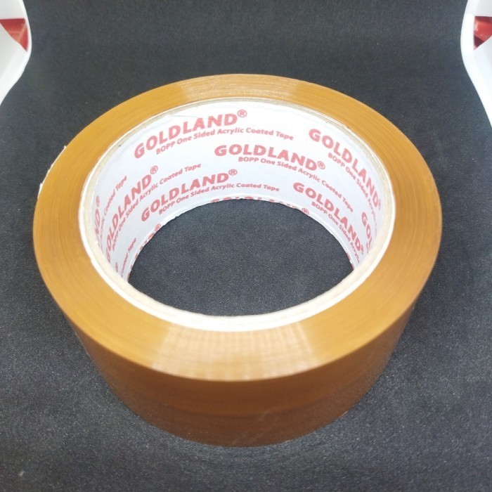 

Lakban Cokelat 45mm x 90yard GOLDLAND -BMS78