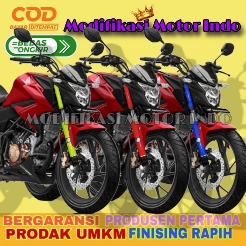 otomotif aksesoris motor CB150R New Dan CB150R Old cover shock