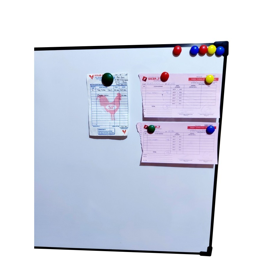 

promo ✨ -Papan Tulis 60x100 cm Whiteboard - magnet papan aj