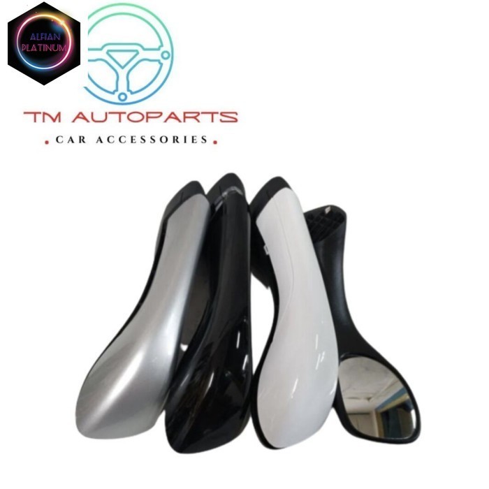Spion kap mesin rush terios lama/ spion tanduk rush terios lama - Putih