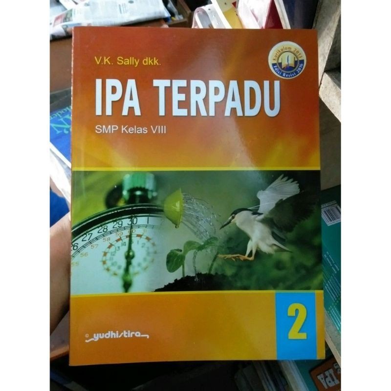 Buku SMP IPA Terpadu Kelas 8 Yudhistira