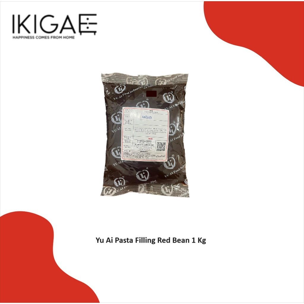 

YU AI PASTA KACANG MERAH / RED BEAN FILLING PASTE 1KG