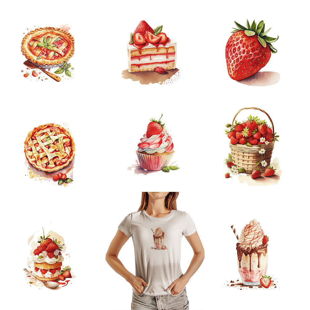 

Dessert Pizza Cake Strawberry