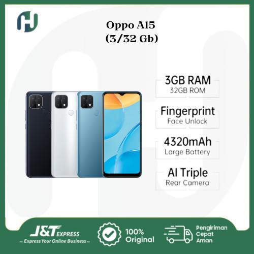 Oppo A15 3/32gb - Second Like New - Original 100%