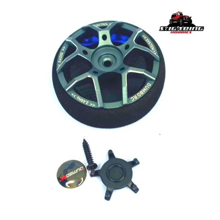 OG99 STEERING WHEEL REMOTE TRANSMITTER DUMBORC X6F X6FG RGT - BIRU