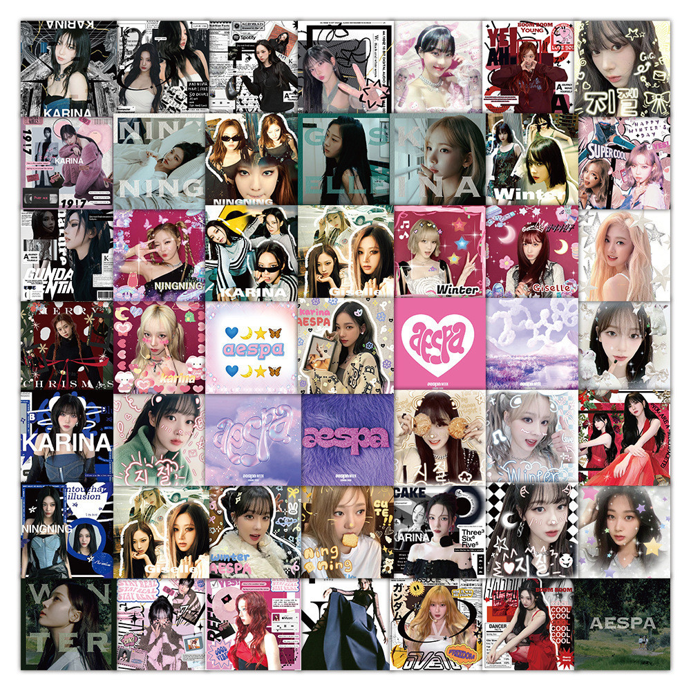 

10/30/60PCS Kpop Star Idol Stickers Music Girls Band Decoration Fans Gift DIY Scrapbook Phone Laptop Stationery Bike Kids Toys