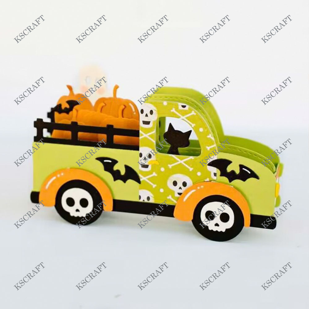 

KSCRAFT 3D Truck Box Card Cutting Dies Stencils for DIY Scrapbooking Decorative Embossing DIY Paper Cards
