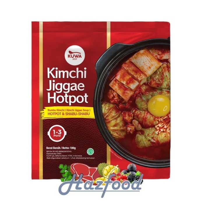 

KUWA Kimchi Jiggae Hotpot - Kaldu Sup Kimchi Korea - 100g