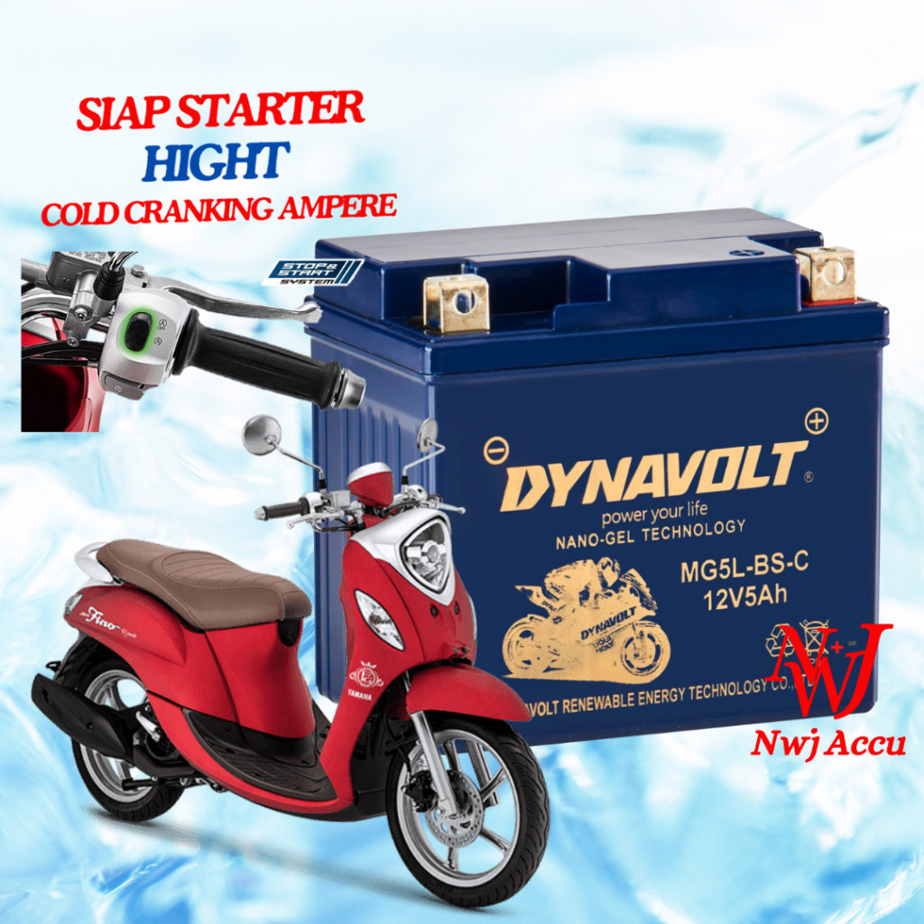 AKI KERING MOTOR FINO GRANDE M3 AKS SSS MIO SOUL GT AKS MG5L BS DYNAVOLT GTZ7S YTZ6V GTZ6V MF