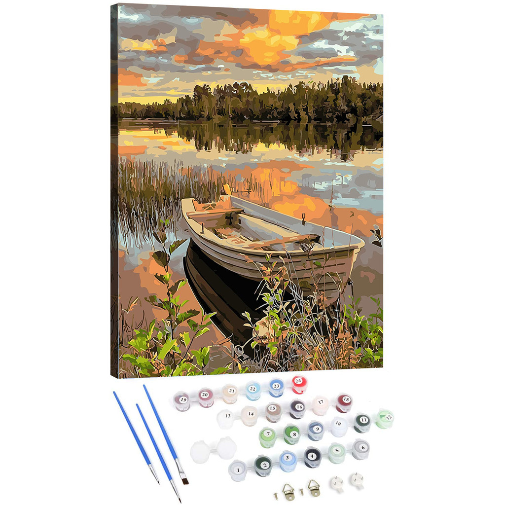 

Custom Paint by Number Kits Paintworks DIY Oil Painting by numbers for Kids and Adults Beginner