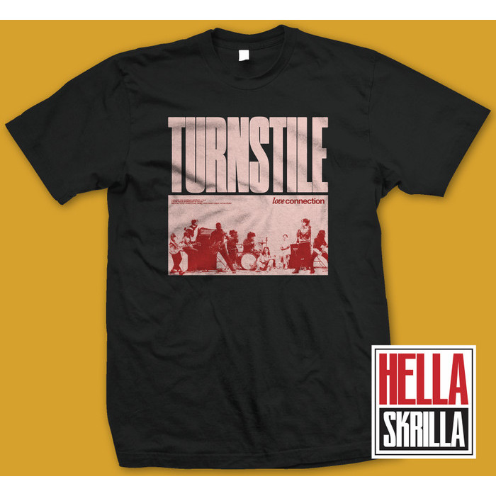 kaos tshirt TURNSTILE LOVE CONNECTION