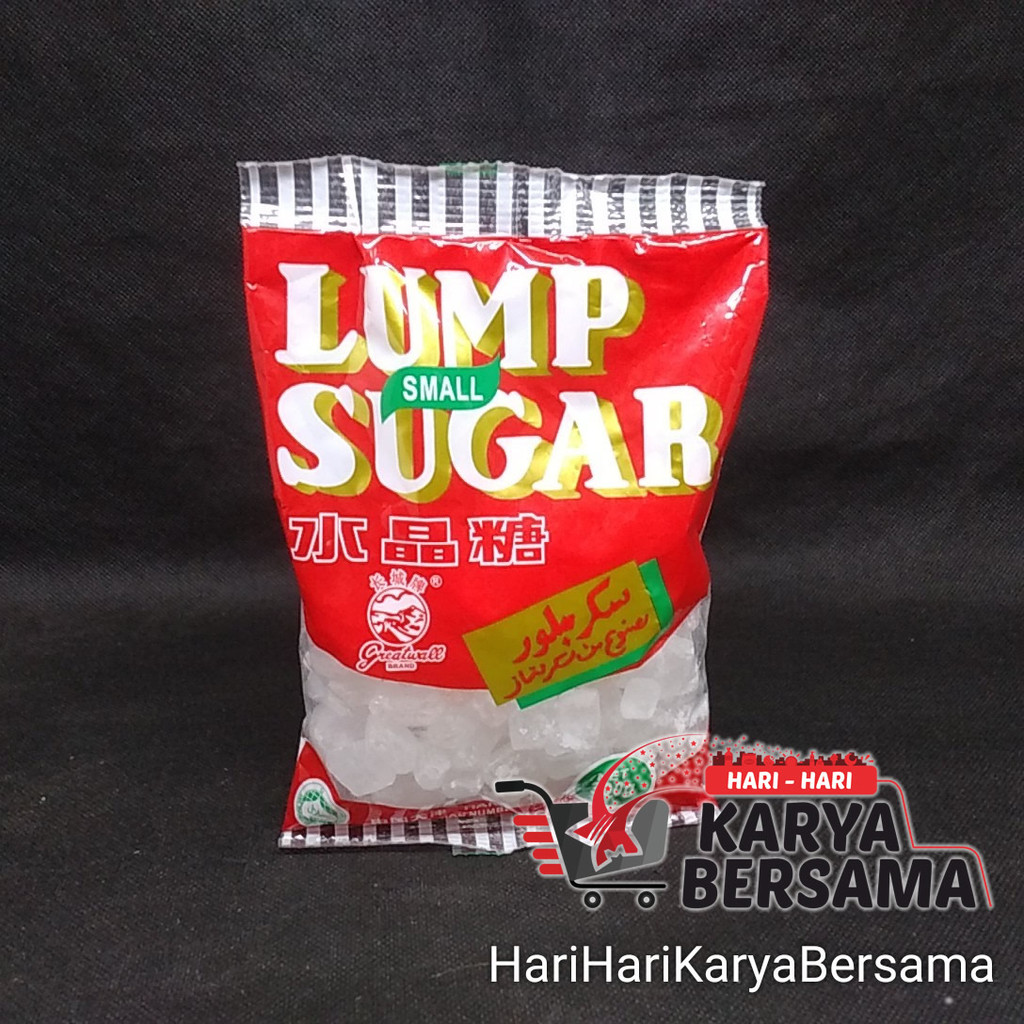 

GREATWALL BRAND LUMP SUGAR SMALL GULA BATU 300GR