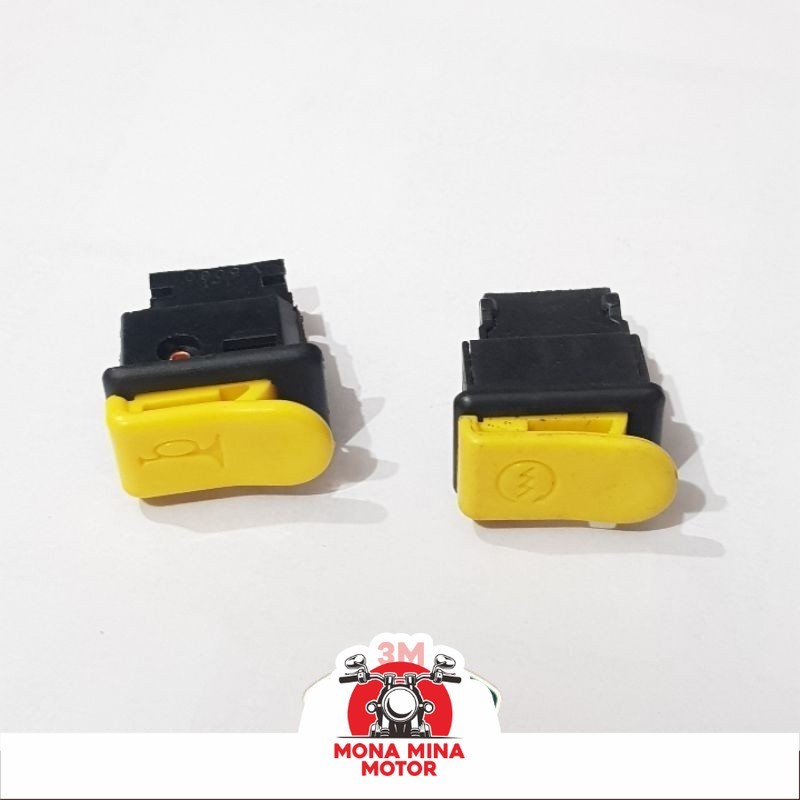 TOMBOL STATER+TOMBOL KLAKSON HONDA BEAT KARBU Ori