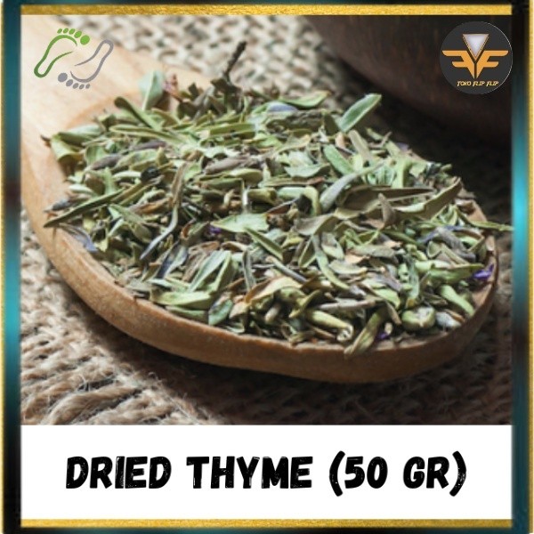 

Dried Thyme 50 Gram Daun Thyme Kering Pilihan Premium Asli 100% Murni Bumbu Rempah Masakan Dapur TERMURAH TERLARIS