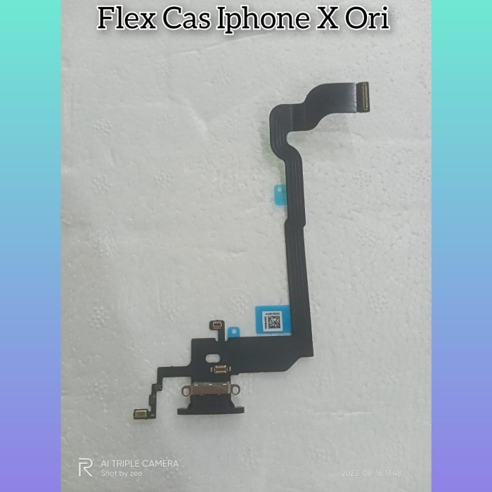 Flexible Connector Charge Iphone X Flexibel Konektor Cas Iphone + Mic
