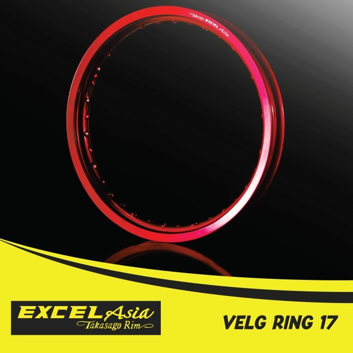 VELG / RIM TAKASAGO EXCEL ASIA RING 17 LUBANG 36