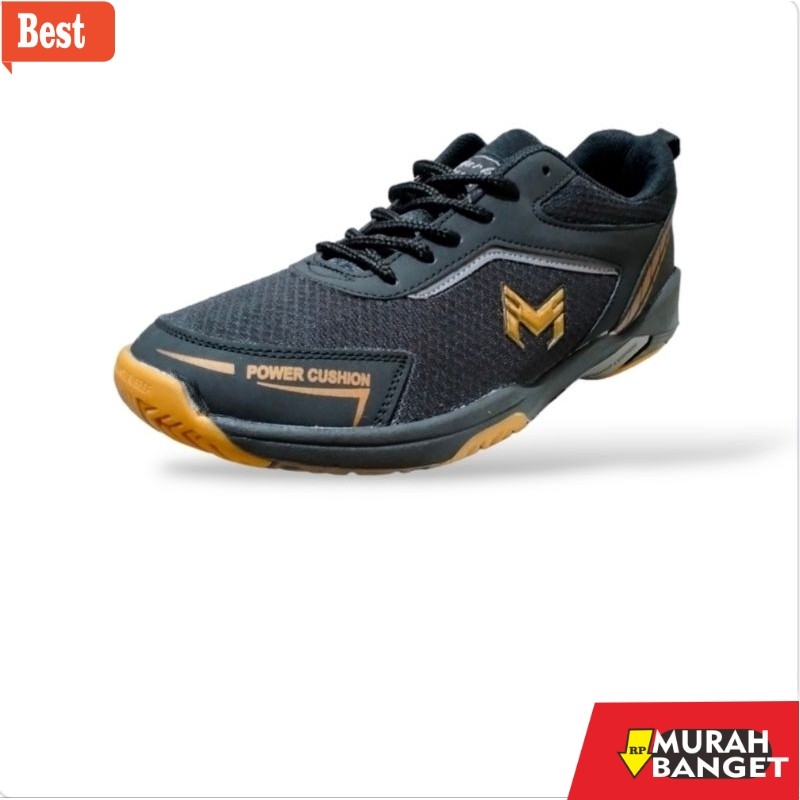 sepatu badminton murah berkualitas MARKKUMI Sepatu Badminton Size 39-44 Sepatu Olahraga Bulutangkis 
