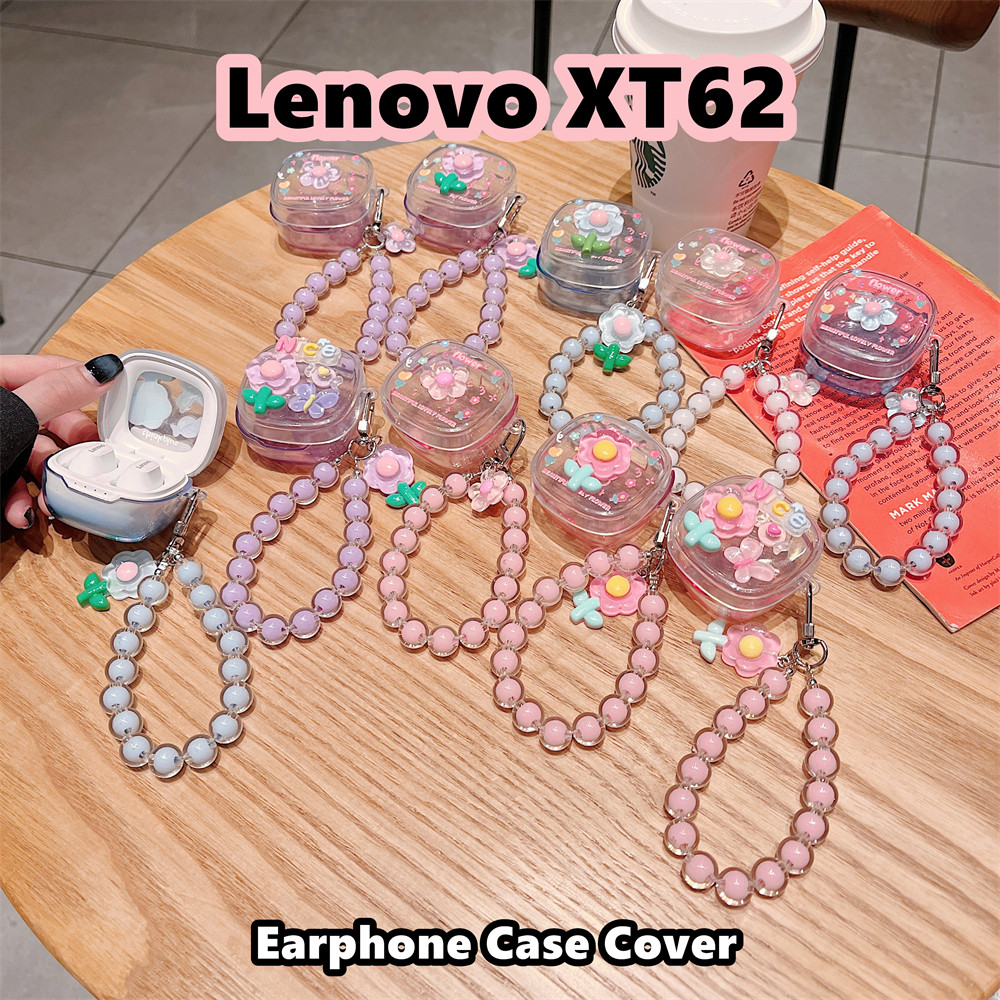 【variety】Untuk Lenovo XT62 Case DIY Trendi Kartun Soft Silikon Earphone Case
